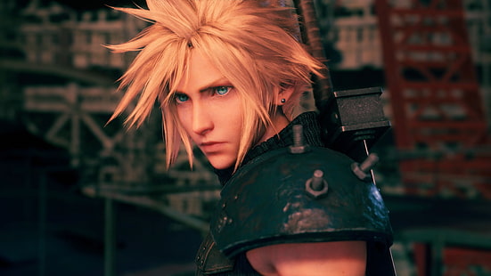 Final Fantasy, Final Fantasy VII Remake, Облачные войны, Final Fantasy VII, HD обои HD wallpaper