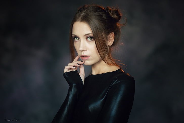 ผู้หญิง Ksenia Kokoreva ภาพเล็บทาสีใบหน้า, วอลล์เปเปอร์ HD