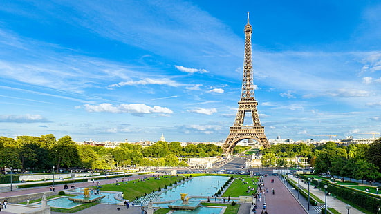 Menara Eiffel Menakjubkan Paris, foto menara eiffel paris, menakjubkan, eiffel, menara, Paris, perjalanan dan dunia, Wallpaper HD HD wallpaper