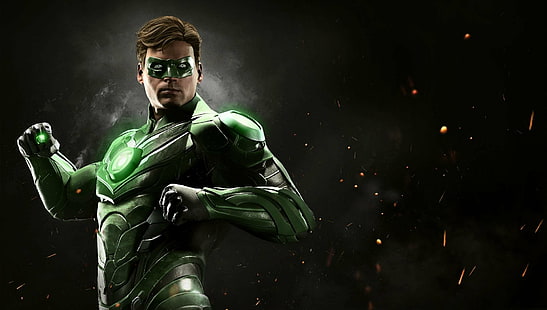 Injustice, Injustice 2, Green Lantern, HD wallpaper HD wallpaper
