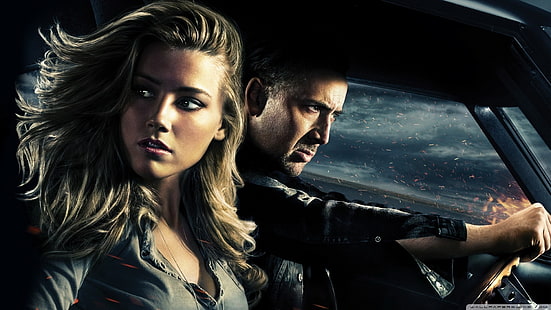 actress usa film amber heard actors hollywood nicolas cage drive angry 1920x1080  People Actors HD Art , USA, actress, HD wallpaper HD wallpaper