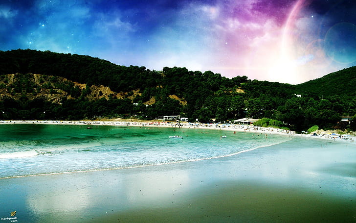 ชายหาดในฝัน, ความฝัน, ชายหาด, วอลล์เปเปอร์ HD