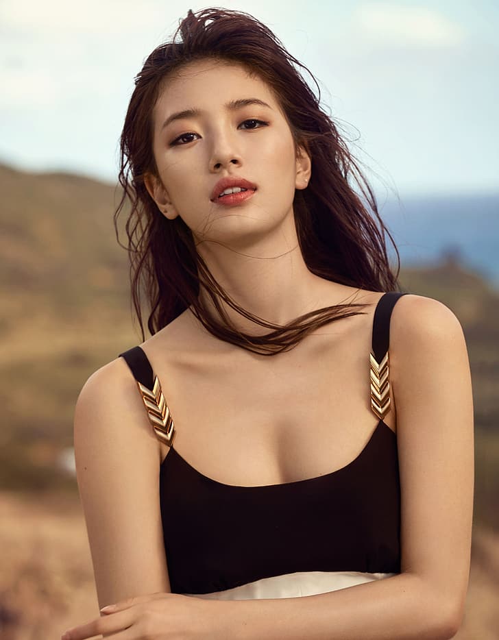 Bae Suzy, Miss A, actress, K-pop, Korean women, HD wallpaper