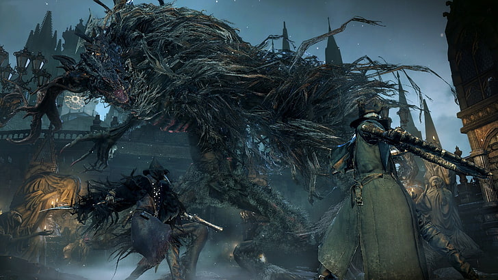 video game cover, Bloodborne, HD wallpaper