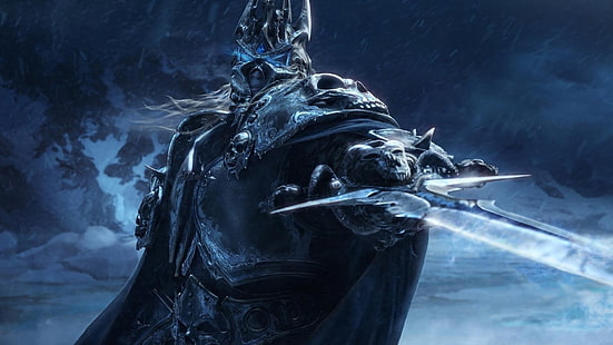 World of Warcraft: Гнев Короля-лича, Warcraft, World Of Warcraft, Король-лич, HD обои HD wallpaper