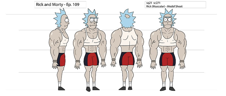Illustrazione di Rick e Morty, Rick e Morty, Rick Sanchez, Sfondo HD