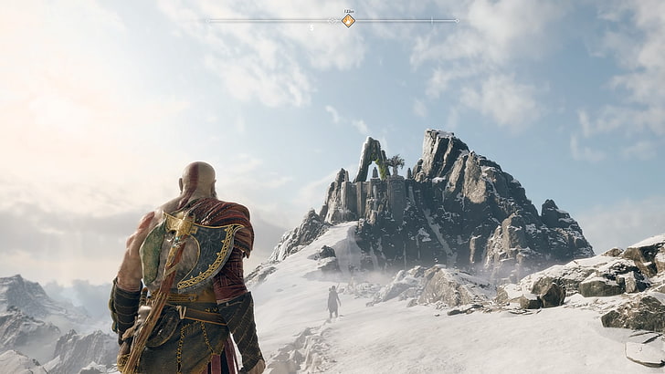 Gott des Krieges (2018), Kratos, Atreus, Gott des Krieges, HD-Hintergrundbild