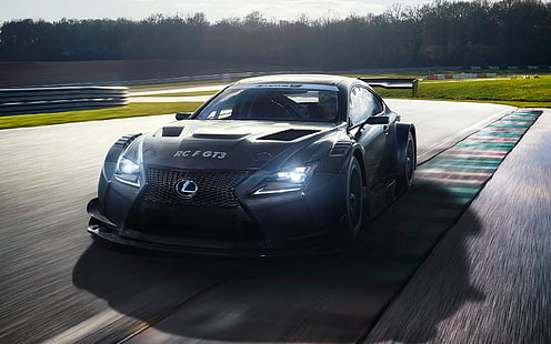 lexus rc f gt3, вид спереди, гонки, автомобили, Автомобиль, HD обои HD wallpaper