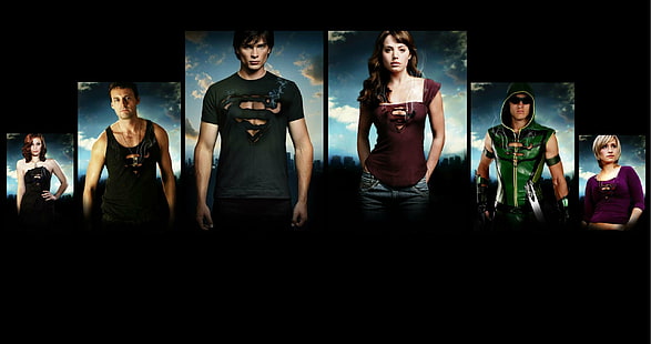 1smallville, äventyr, DC, DC-serier, drama, romantik, serier, Smallville, superhjälte, superman, HD tapet HD wallpaper
