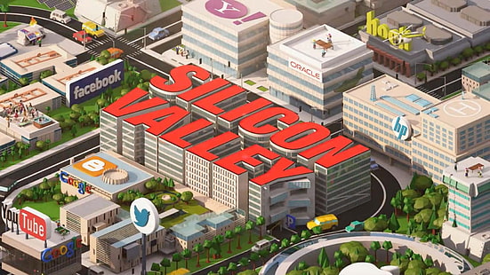 Silicon Valley-byggnad, Silicon Valley, HBO, HD tapet HD wallpaper