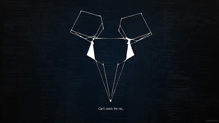 geometric animal illustration with text overlay, watch, Watch_Dogs, video games, hacking, HD wallpaper