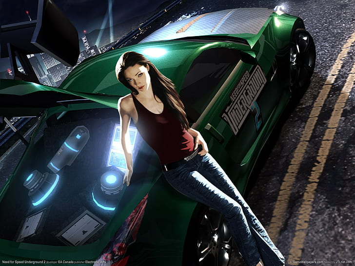 Need for Speed ​​Underground 2, HD-Hintergrundbild