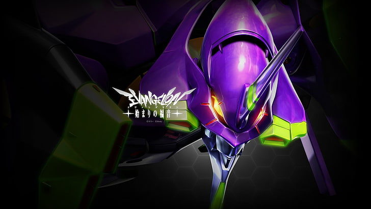 Fond d'écran numérique du personnage de robot Evangelion, Neon Genesis Evangelion, EVA Unit 01, anime, Fond d'écran HD