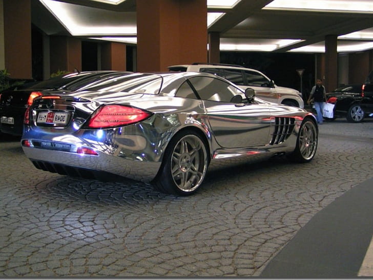 billion dollar benz dream car golden car Cars Mercedes HD Art , billion dollar benz, dream car, HD wallpaper