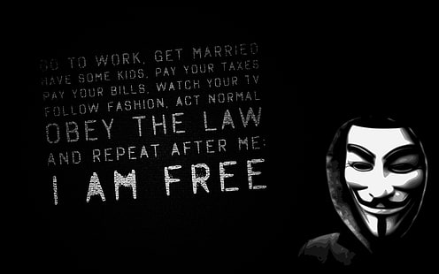 Rättvisa, kapitalism, svartvit, text, dom, typografi, politik, citat, V för Vendetta, HD tapet HD wallpaper