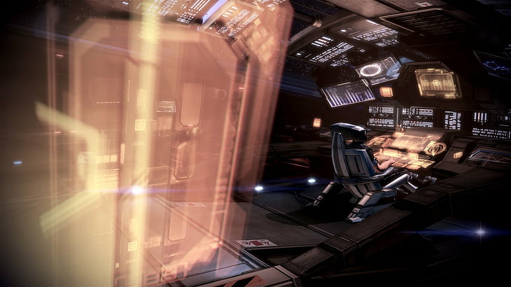 Mass Effect, Normandy SR-2, HD wallpaper