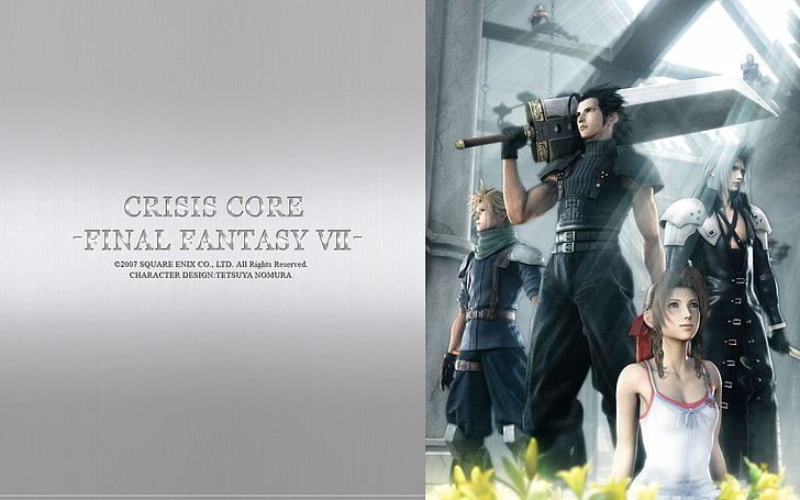 финальная фантазия финальная фантазия vii sephiroth кризис ядро ​​облачная борьба zack fair аэрит гейнсборо Видеоигры Final Fantasy HD Art, Final Fantasy, Final Fantasy VII, HD обои