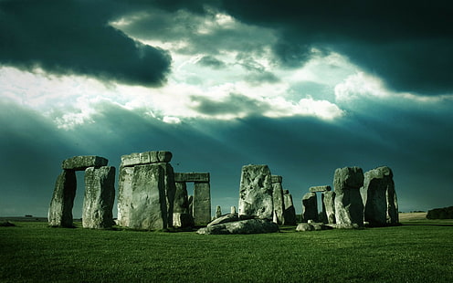 Landschaft Stonehenge, HD-Hintergrundbild HD wallpaper
