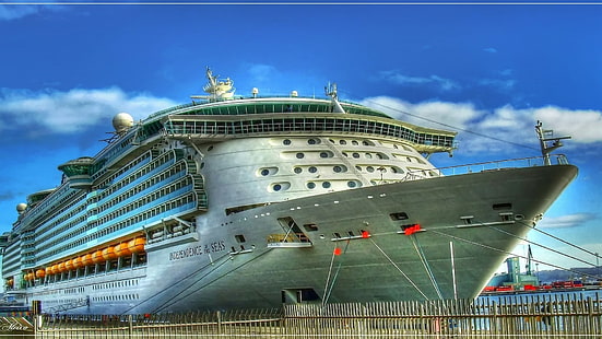 kryssningsfartyg, fartyg, fordon, HD tapet HD wallpaper