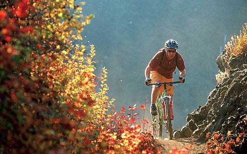 Sfondo estremo di mountain bike per lo sport HD 11, Sfondo HD HD wallpaper