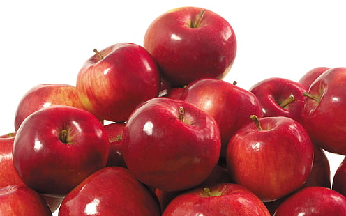 manzanas rojas, variedad, manzanas, comida, fruta, Fondo de pantalla HD HD wallpaper