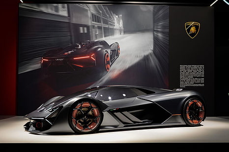 Konsep Lamborghini Terzo Millennio, lamborghini terzo, mobil, Wallpaper HD HD wallpaper
