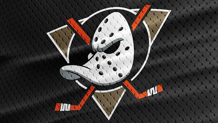 Hockey, Anaheim Ducks, Emblem, Logo, NHL, HD wallpaper
