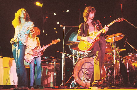 musik ledde zeppelin musikband Underhållning Musik HD Art, Musik, Led Zeppelin, musikband, HD tapet HD wallpaper