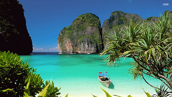 ชายหาด, ชายหาด, 1920x1080, เกาะเต่า, ประเทศไทย, เอเชีย, วอลล์เปเปอร์ HD HD wallpaper
