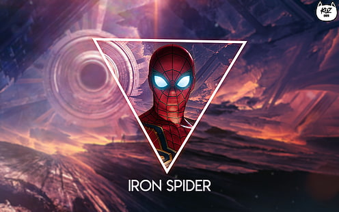 Spider-Man, Avengers Infinity War, Iron Spider Armor, Iron spider man, Marvel Cinematic Universe, Marvel Heroes, The Avengers, HD tapet HD wallpaper