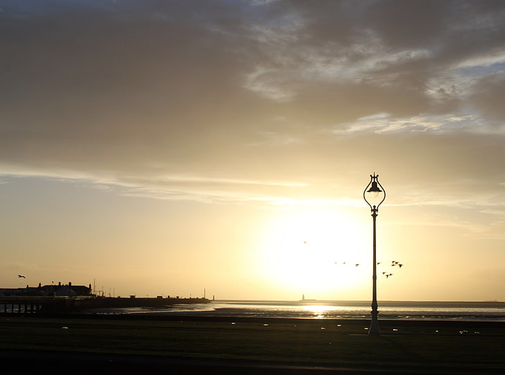 Clontarf Seafront Dublin, Nature, Sun and Sky, HD wallpaper