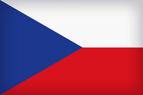 Знамена, знаме на Чешката република, знаме, HD тапет HD wallpaper