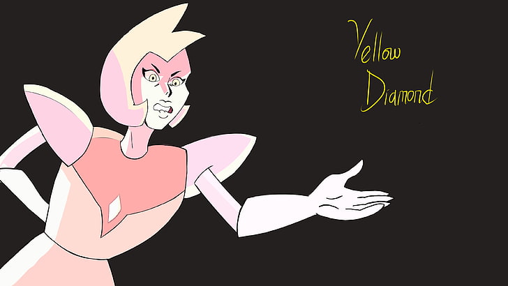 Diamante Amarelo, Steven Universe, amarelo, HD papel de parede