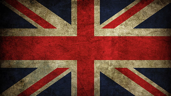 العمل الفني ، البريطاني ، إنجلترا ، العلم ، الأعلام ، المملكة المتحدة، خلفية HD HD wallpaper