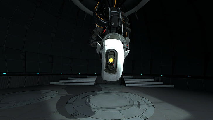 GLaDOS, Portal 2, Portal (game), screen shot, HD wallpaper