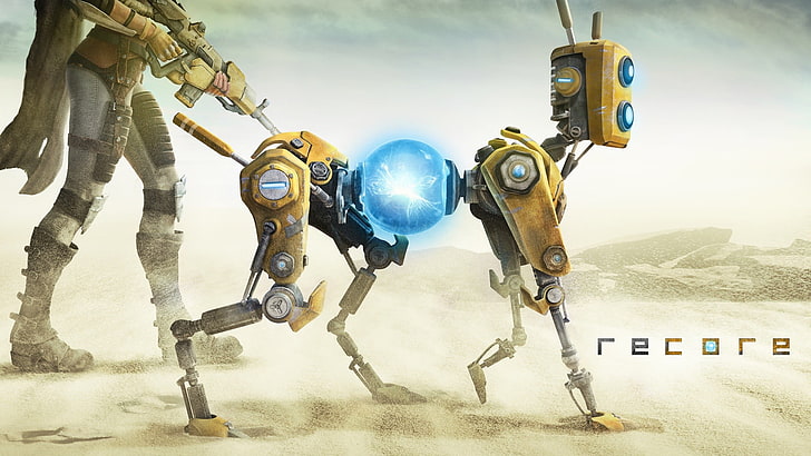 ReCore, видеоигры, научная фантастика, концепт-арт, HD обои