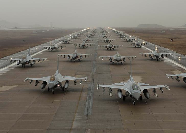 Flugzeuge, General Dynamics F-16 Fighting Falcon, HD-Hintergrundbild