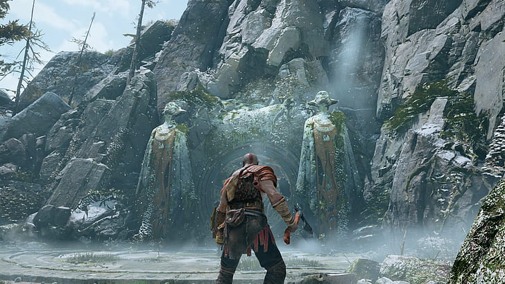 Spielekunst, Videospiele, God of War (2018), HD-Hintergrundbild