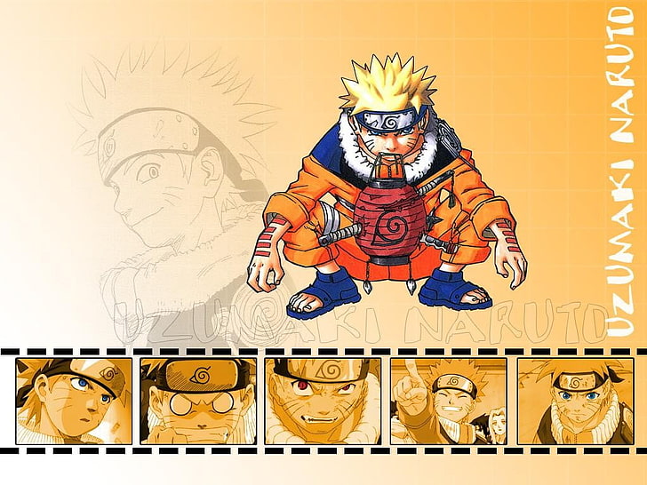 photo de papier peint numérique Uzumaki Naruto, Naruto Shippuuden, Uzumaki Naruto, Fond d'écran HD