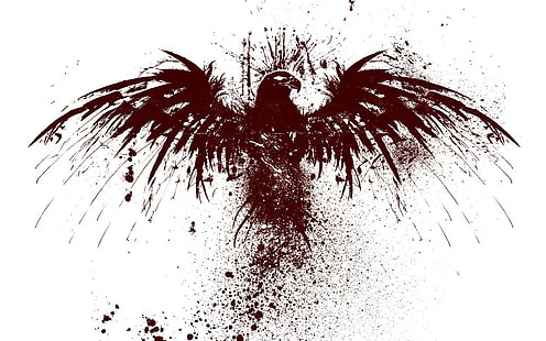 blood, eagle, HD wallpaper HD wallpaper