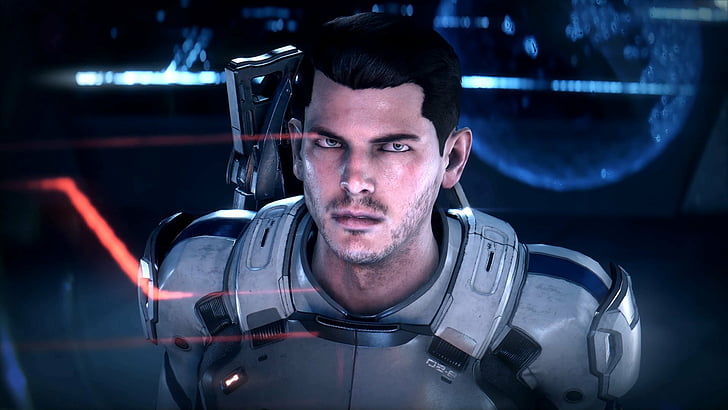 Mass Effect, Mass Effect: Andromeda, Scott Ryder, Tapety HD