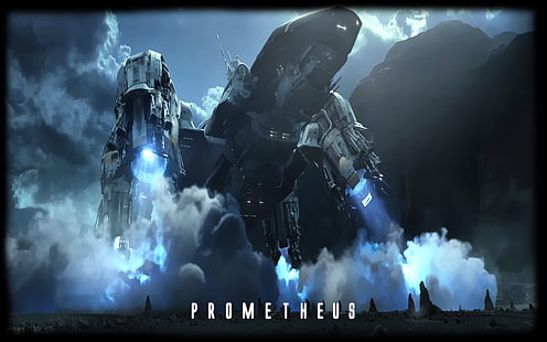 Prometheus Spaceship HD, ยานอวกาศโพรมีธีอุส, ภาพยนตร์, ยานอวกาศ, โพรมีธีอุส, วอลล์เปเปอร์ HD HD wallpaper