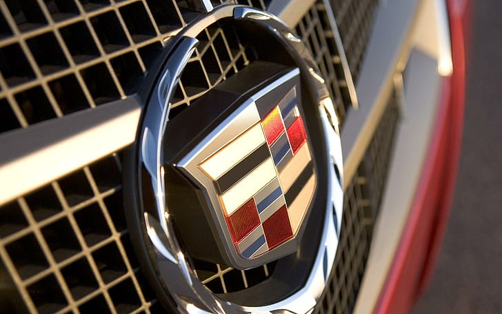 Cadillac Logo, Logo, Cadillac, Design, Autos, HD-Hintergrundbild