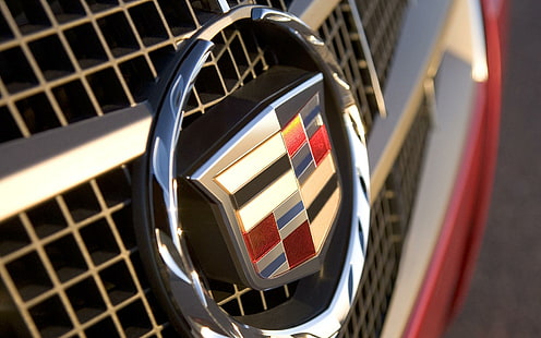 Cadillac Logo, логотип, кадиллак, дизайн, автомобили, HD обои HD wallpaper