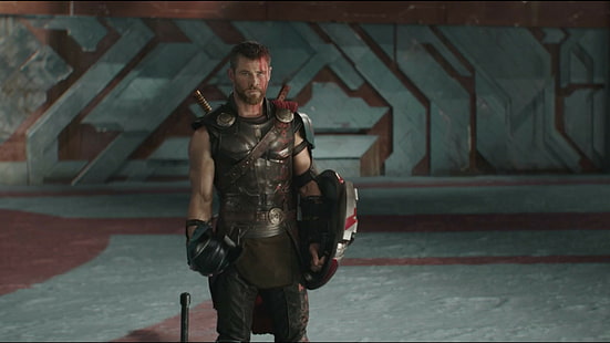 Thor de Thor Ragnarok, Thor: Ragnarok, Thor, Marvel, Chris Hemsworth, mejores películas, Fondo de pantalla HD HD wallpaper
