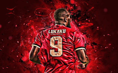 Soccer, Romelu Lukaku, Belgian, Manchester United F.C., HD wallpaper HD wallpaper