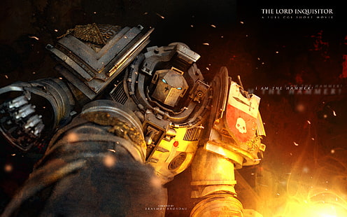 Warhammer 40K Space Marines The Lord Inquisitor HD, videogiochi, spazio, the, warhammer, lord, marines, 40k, inquisitore, Sfondo HD HD wallpaper