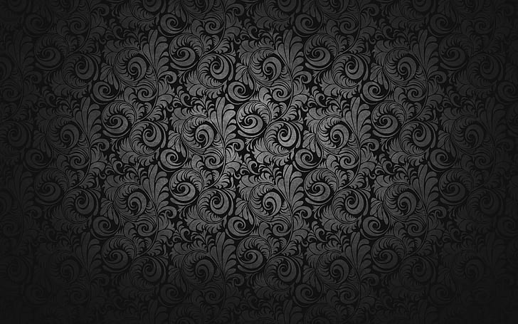 pola, hitam, tekstur, gelap, Wallpaper HD