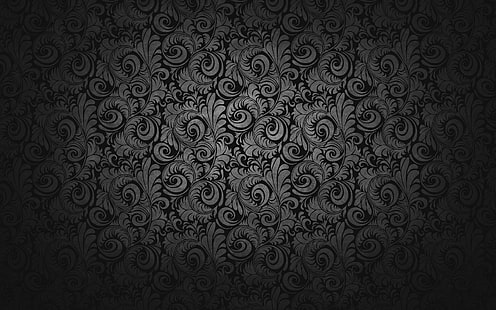 patrones, negro, textura, oscuro, Fondo de pantalla HD HD wallpaper