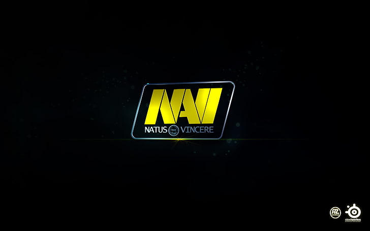 Logo Natus Vincere, natus vincere, NA'VI, NAVI, Sfondo HD